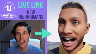 Live Link Face Tutorial with New Metahumans in Unreal Engine 4 [upl. by Hebert588]