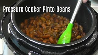 Pressure Cooker Pinto Beans  No Soak Quick Cook Beans  Cosori 2 Quart Electric Pressure Cooker [upl. by Eelorac]