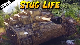 STUG LIFE War Thunder Tanks Gameplay [upl. by Firehs]