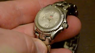 Resize TAG Heuer LINK Bracelet  Add or Subtract Links [upl. by Rheinlander899]