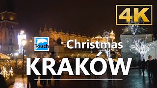 Kraków  Christmas Markets Poland ► Travel Video 4K ► Travel in Poland TouchChristmas [upl. by Ever]