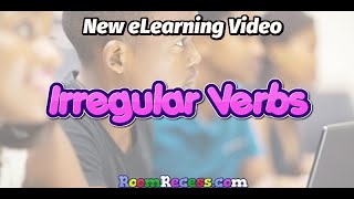 Irregular Verbs eLearning Lesson for Kids [upl. by Elliven]