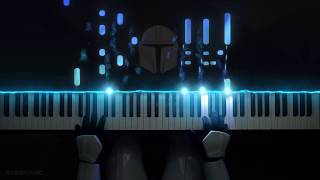 Boba Fett vs The Mandalorian  STAR WARS Piano Cover [upl. by Hendon]