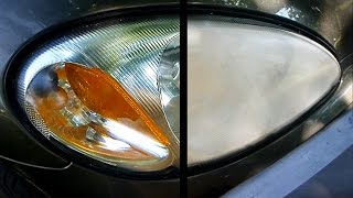 How to Restore your Headlights crystal clear [upl. by Nylyaj]