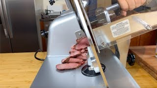 MeatEater’s Ben O’Brien Shows How To Use a Meat Slicer With Your Wild Game Meat [upl. by Sregor]