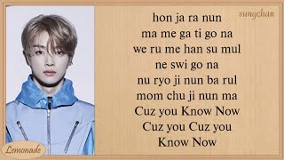 NCT U  Know Now Easy Lyrics [upl. by Gnik424]