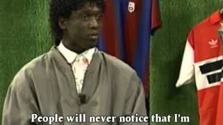 Seedorf interviewed when he was 16 years old [upl. by Ier]