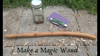 Witch Crafting DIY Magic Wand [upl. by Nodnorb]