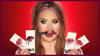 KYLIE JENNER LIP KITS  First Impressions amp Swatches [upl. by Isus799]