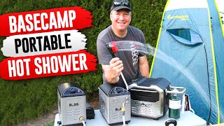 Mr Heater Portable Hot Shower System Comparison ALL 3 BASECAMP SHOWERS [upl. by Freeland823]