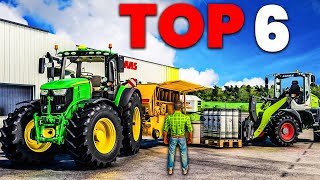 TOP 6 Best Realistic MODS  SCRIPTS Part 2  Farming Simulator 19 [upl. by Kelson]