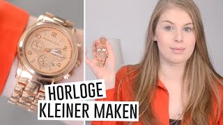 DIY Horloge kleiner maken  Make Me Blush [upl. by Anirbes976]