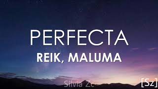 Reik Maluma  Perfecta Letra [upl. by Dahcir]