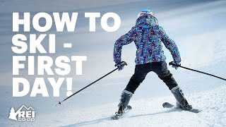 How to Ski  What you need to know for your first day  REI [upl. by Partan]