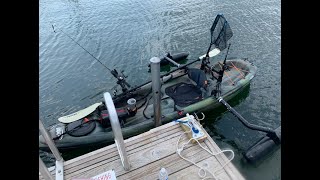 Kayak Fishing Big Water with DIY Stabilizers [upl. by Lynn]