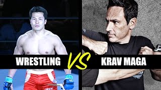 Krav Maga vs Wrestling  MMA Superfight [upl. by Hortensa167]