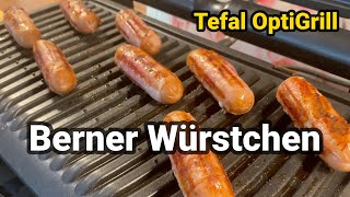 Berner Würstchen im OptiGrill  Berner Würstel [upl. by Cher597]