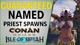 Guaranteed Named Priest Spawn Locations  Conan Exiles [upl. by Kcirederf961]