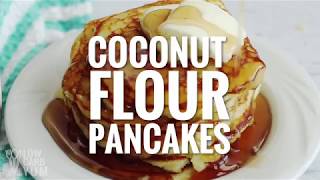 Keto Low Carb Coconut Flour Pancakes [upl. by Htedirem91]