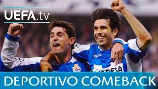 Highlights Deportivo come back from 41 down to win against Milan [upl. by Junia]