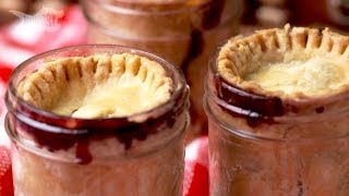 Cherry Pies in Mason Jars Casserole Queens [upl. by Griff]