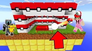 Minecraft POKEMON LUCKY BLOCK BEDWARS  Modded MiniGame [upl. by Shel]