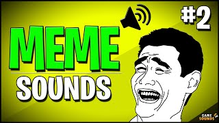 Popular Meme Sound Effects 2 HD [upl. by Ynnek542]