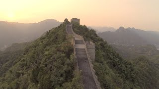 The Great Wall of China  UAV Aerial Footage [upl. by Lirbaj]