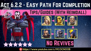 MCOC Act 622  Easy Path for Completion  TipsGuide  No Revives  Story quest [upl. by Varick]