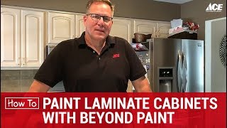 How To Paint Laminate Cabinets  Ace Hardware [upl. by Nnairak]