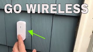 Easy To Install Wireless Doorbell [upl. by Yrreg]