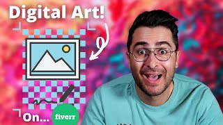 Make Money on Fiverr Selling Digital Art [upl. by Onilecram720]