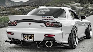 BRUTAL mazda RX7 ROTARY engine sounds [upl. by Ajuna]