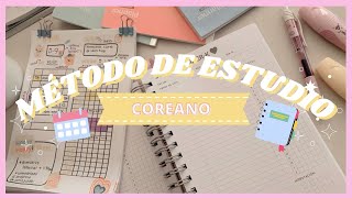 Método de ESTUDIO COREANO 📖💓 I 10 minutes planner 📝 aumenta tu PRODUCTIVIDAD ⏰ [upl. by Mccreary301]