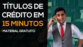 TÃTULOS DE CRÃ‰DITO  RESUMÃƒO  DIREITO EMPRESARIAL  PDF GRATUITO [upl. by Ynaffi]