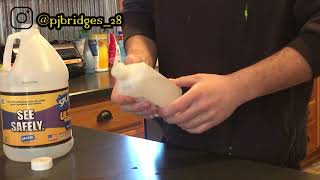 DIY winter windshield washer fluid cheap [upl. by Ennahs669]