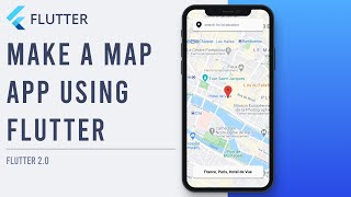 Display Maps in Mobile App with Flutter [upl. by Bobbette]