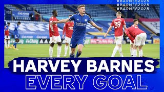 Harvey Barnes  Every Goal As A Leicester City Player [upl. by Lewes]