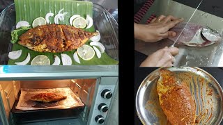 How to grill fish in an OTG ovenOTG oven recipe for beginnersideas at homehow to use OTG oven [upl. by Budworth580]