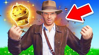 INDIANA JONES in FORTNITE Easy Unlock [upl. by Kehsihba]