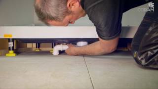 NEW  Coram Riser Shower Tray Installation Guide [upl. by Onoitna]