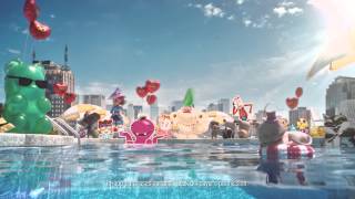 Candy Crush Saga  TV Commercial  Dive in and join the party [upl. by Boeke711]