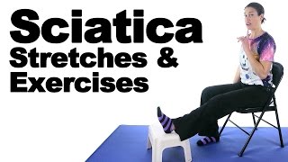 Sciatica Stretches amp Exercises  Ask Doctor Jo [upl. by Heins]