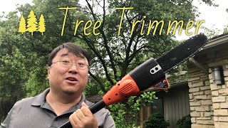 Cordless 20V 10 Pruning Tree Trimming Saw by BlackDecker Review [upl. by Pathe787]