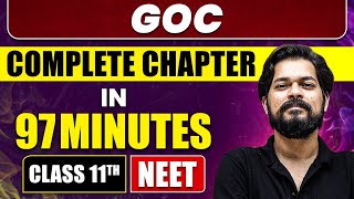 GOC in 97 Minutes  Full Chapter Revision  Class 11 NEET [upl. by Lyn]