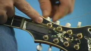 How to Change a Mandolin String [upl. by Starlin]