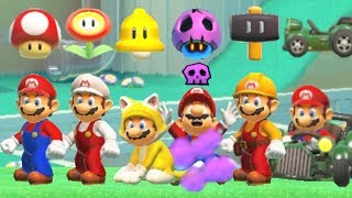 Super Mario Maker 2  All PowerUps [upl. by Aba]