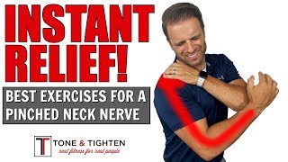 Most Important Exercises to Help Pinched Nerve amp Neck Pain FASTRELIEF Updated [upl. by Orihakat]