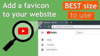 Favicon Tutorial How to add a favicon  What is a favicon [upl. by Eiramllij]