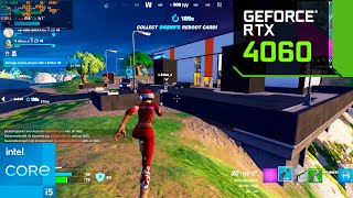 Fortnite Chapter 5  RTX 4060  i512400F  1080p Performance Mode [upl. by Bartle]